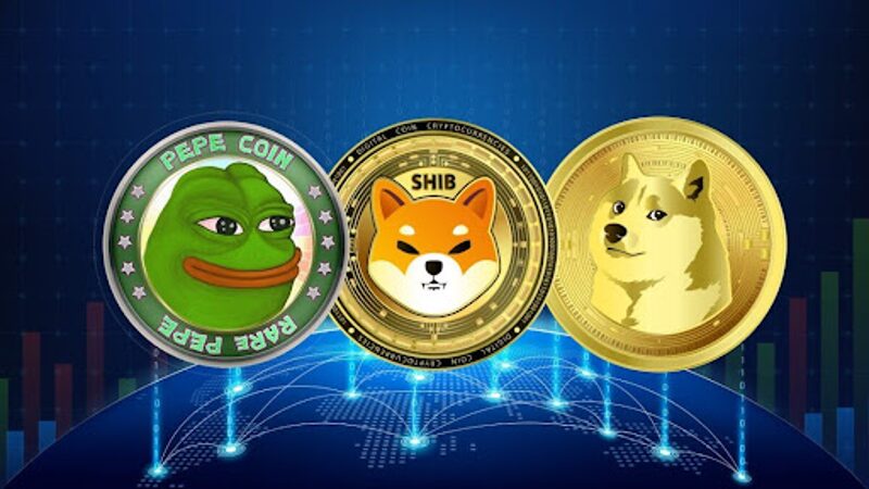 La flambée du bitcoin déclenche la manie des mèmes : DOGE, PEPE & SHIB en tête !