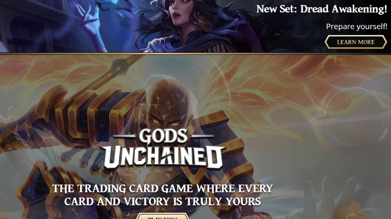 Gods unchained jeu p2e
