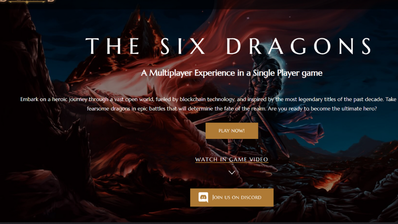 Six dragons jeux play to earn
