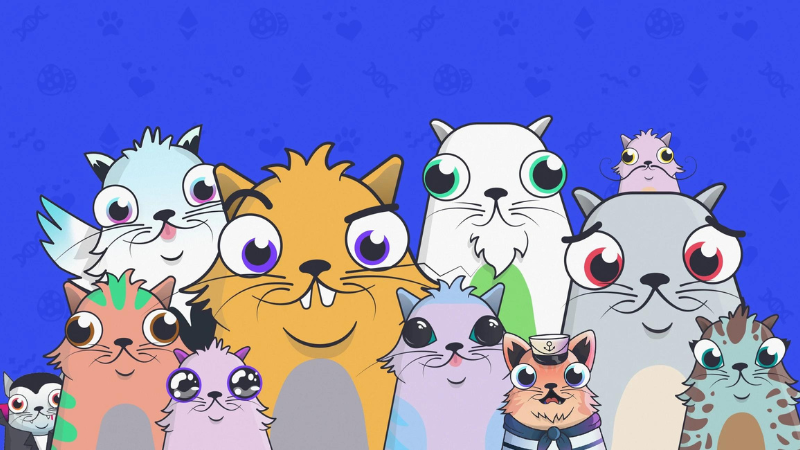 Jeu Cryptokitties
