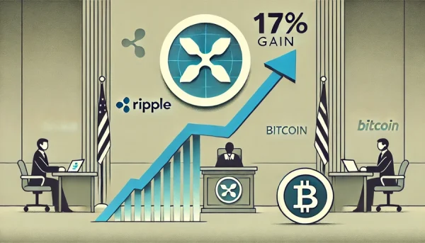 Surpassant les gains du bitcoin, le XRP s’envole de 17 % alors que l’affaire Ripple-SEC est close