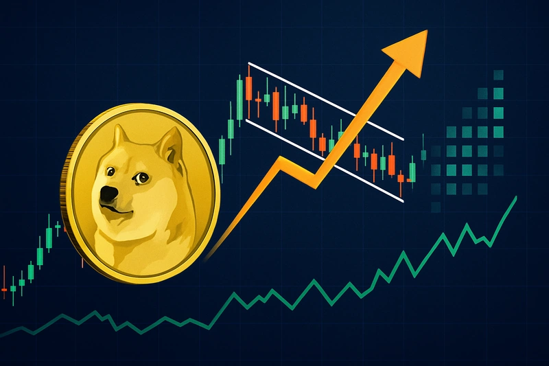 Le prix du Dogecoin vise les 0,22 $ alors que 55 millions de dollars de positions courtes sur le DOGE sont menacées de liquidation