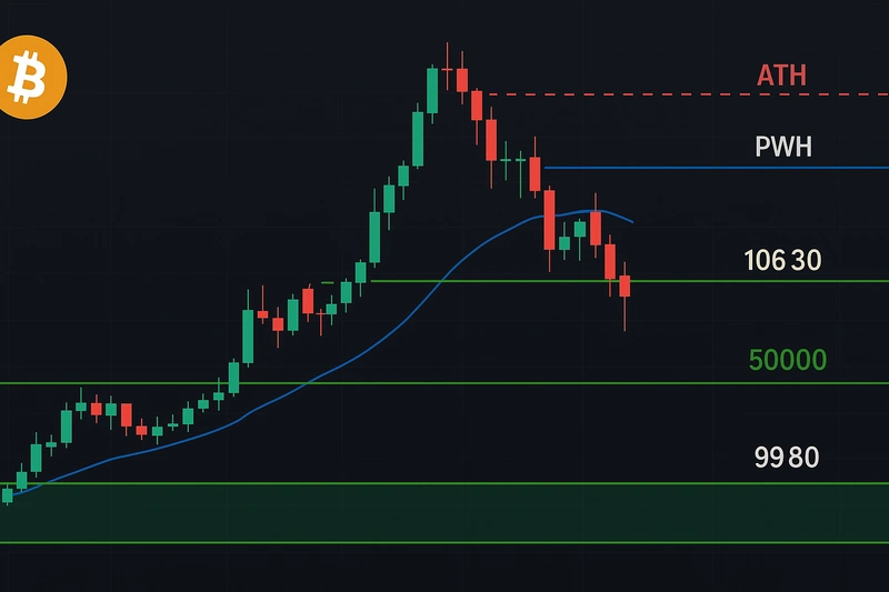 BTC Garfield day TA par Mako Sharks